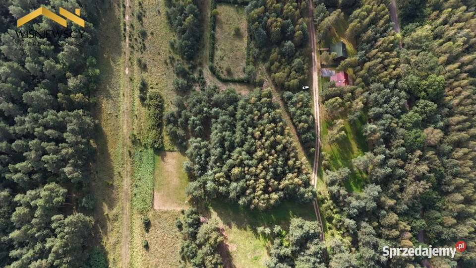 Działka Letniskowa 835m2 Bartężek Jezioro rekreacyjna