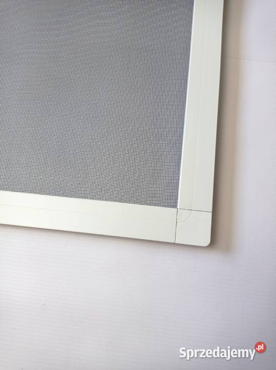 Moskitiera okienna aluminiowa biała do wymiaru Łask