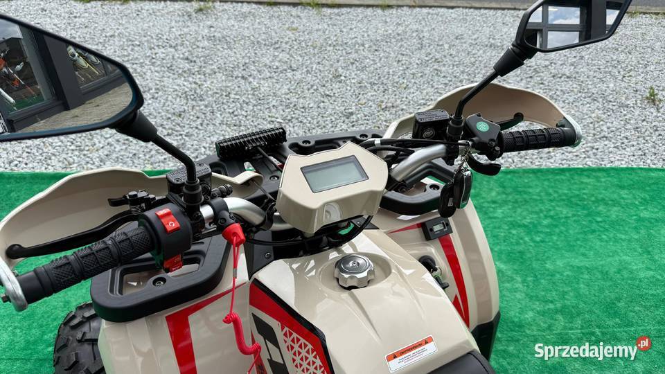 Quad spalinowy Asix Hunter 125cc BEŻOWOCZERWONY Budzyń
