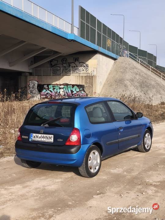 Renault Clio II 12 benzyna centralny zamek mazowieckie Warszawa