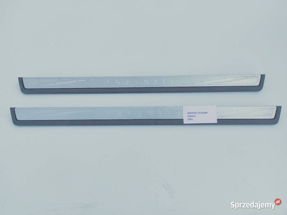 LISTWA PROGU CHROM PRZÓD PL INFINITI QX60 JX osobowe Nowy Tomyśl