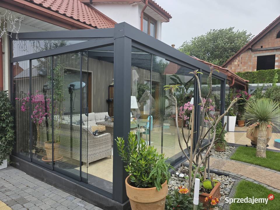 Ścianki szklane Drzwi Szyby przesuwne na taras Lublin
