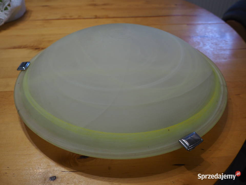 Plafon duży średnica 40 odcienie zieleni