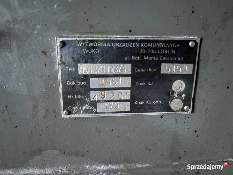 Śrutownik kamienny Radom