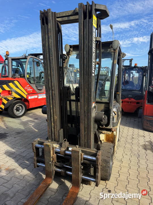 wózek widłowy Nissan FD18 diesel Triplex przesuw Działoszyn