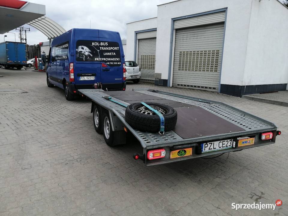 Wynajem przyczepki lawety Lipka