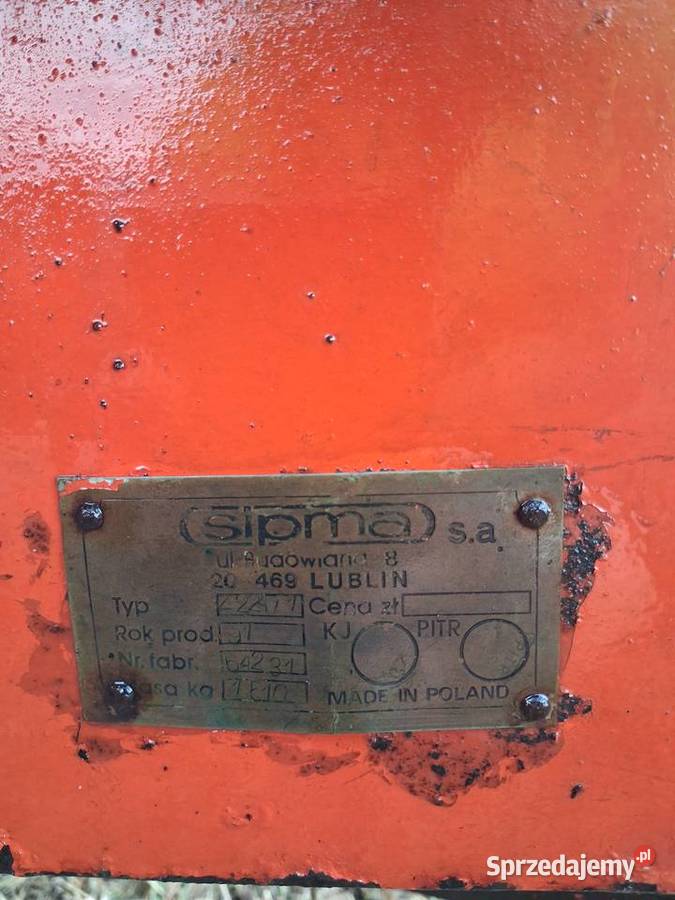 Prasa sipma oryginał 1991 Kostkujące