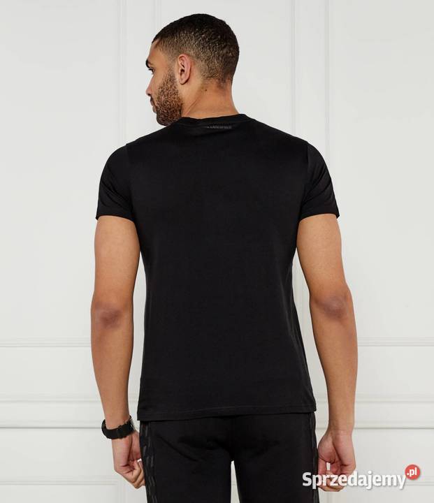 Tshirt męski Karl Lagerfeld czarny L nowy model Białystok