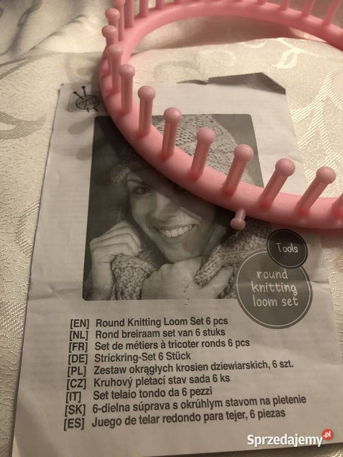 obręcz dziewiarska na golf komin czapkę 23 Zegrze sprzedam