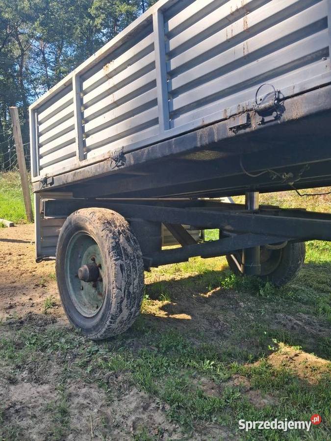 Sprzedam przyczepke jedno osiową z kiprem Raniżów