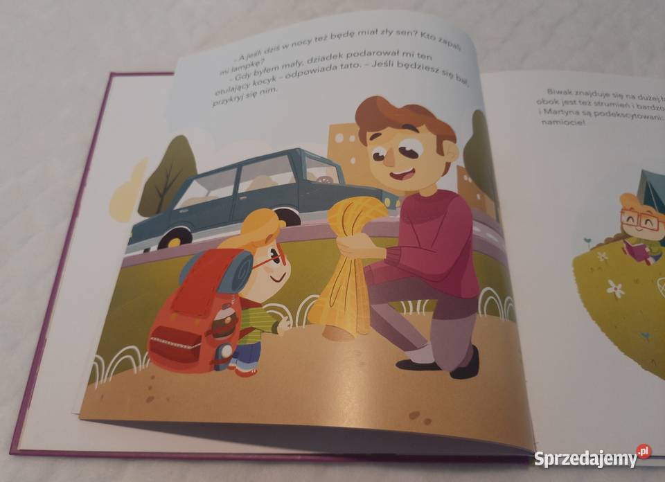 Otulający Kocyk Świat Emocji Strach Hachette sprzedam