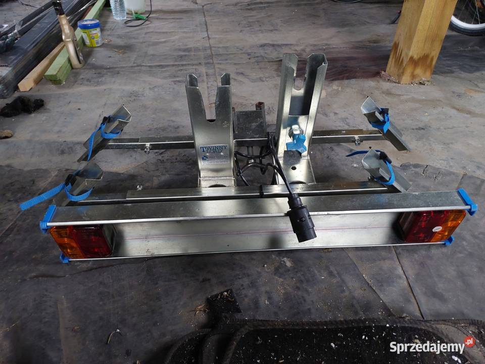 Bagażnik na hak na 2 rowery