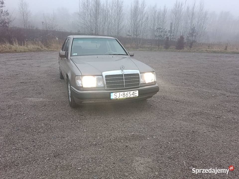 Mercedes W124 300D brązowy śląskie Jaworzno