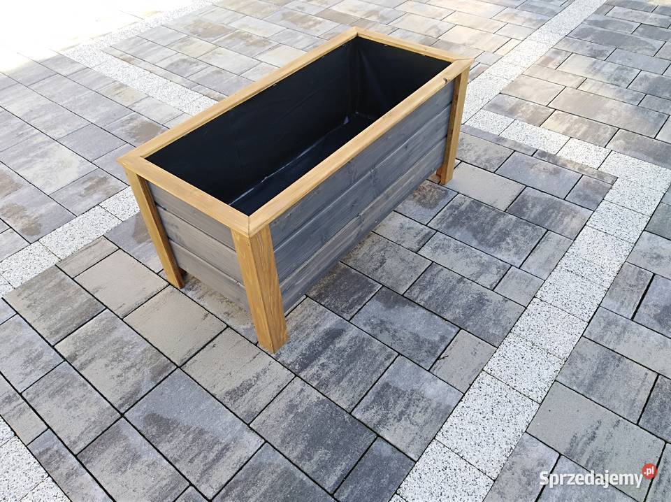 Donica ogrodowa drewniana na wymiar Stare Siołkowice