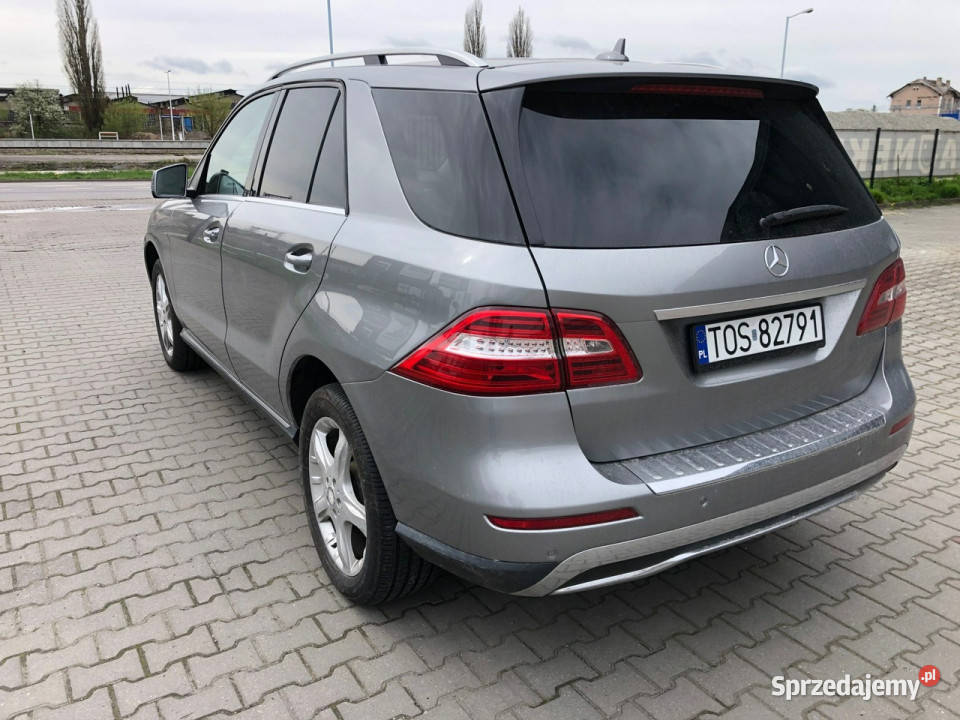 Mercedes ML 250 ML250CDI Zamiana Idealny szary Mercedes-Benz Ostrowiec Świętokrzyski