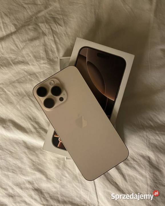 iPhone 16 pro gold 1t mazowieckie