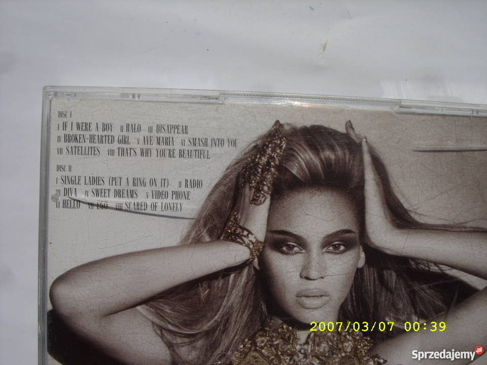 CD BEYONCESASHA FIERCE SONY MUSIC 2CD dolnośląskie Wołów sprzedam