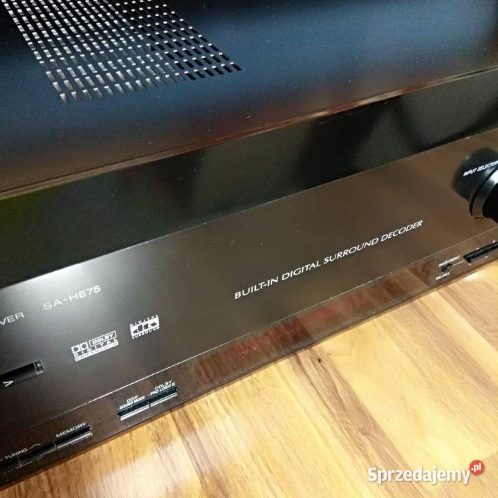 Panasonic SAHE75 Amplituner wzmacniacz z Rds i Świebodzice sprzedam