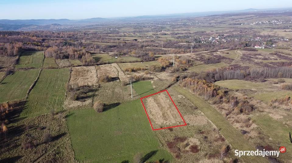 Widokowa działka Makowiska sprzedam