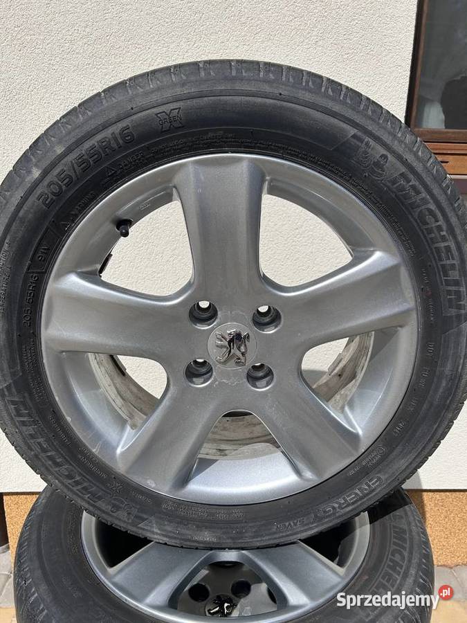Srebrne Felgi 4x108 16 Peugeot świętokrzyskie Smerdyna sprzedam