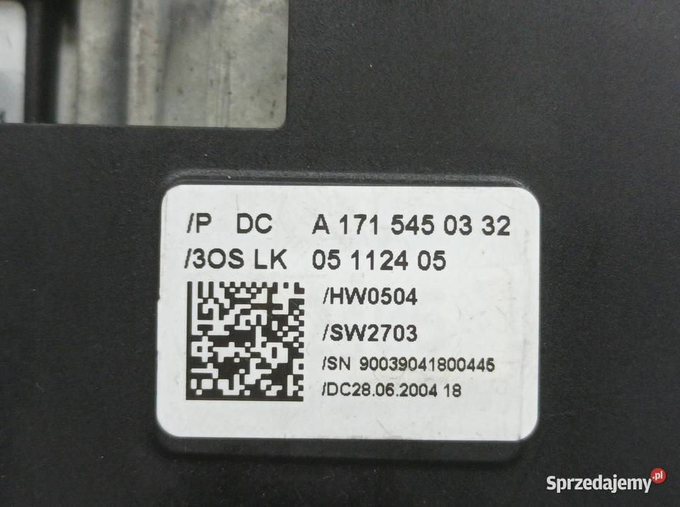 PRZEŁĄCZNIK ZESPOLONY TAŚMA KOMPLET A1715450332