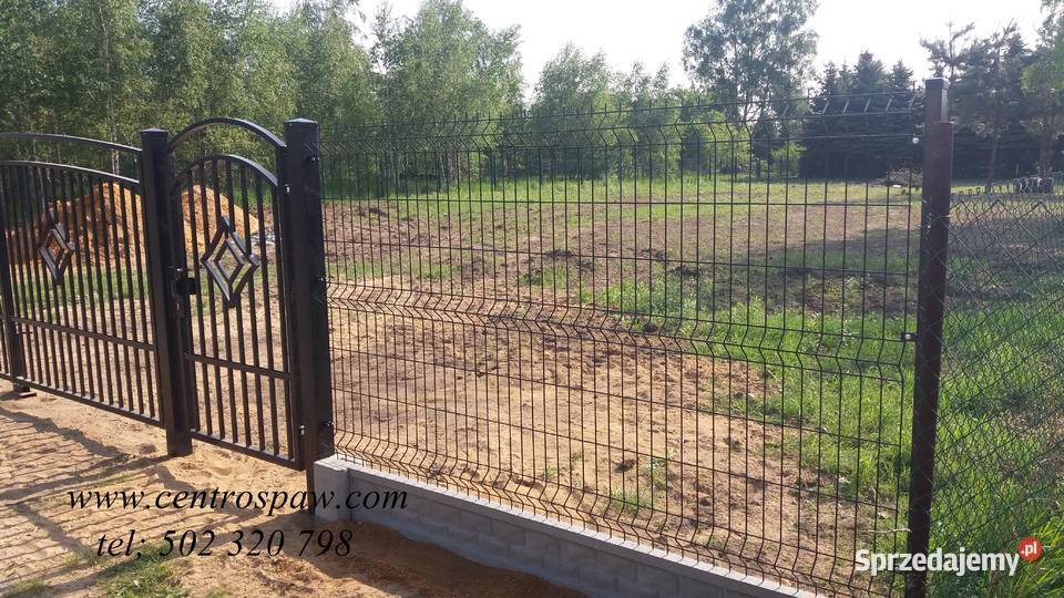 Kompleksowo ogrodzenia nowoczesne kute KOSTBET Częstochowa