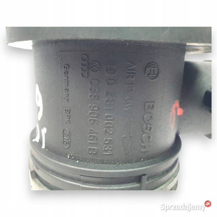 PRZEPŁYWOMIERZ Seat Ibiza III 19 TDI 038906461B osobowe lubelskie Chełm