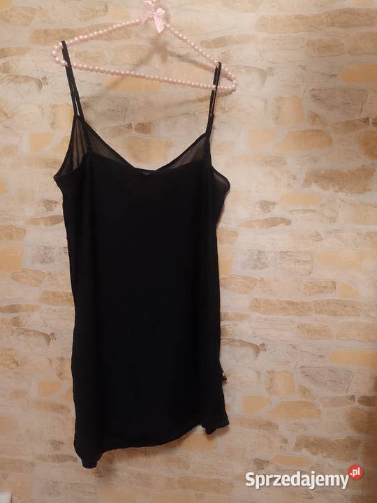 38M HM Czarna cienka halka z Londynu Kraków