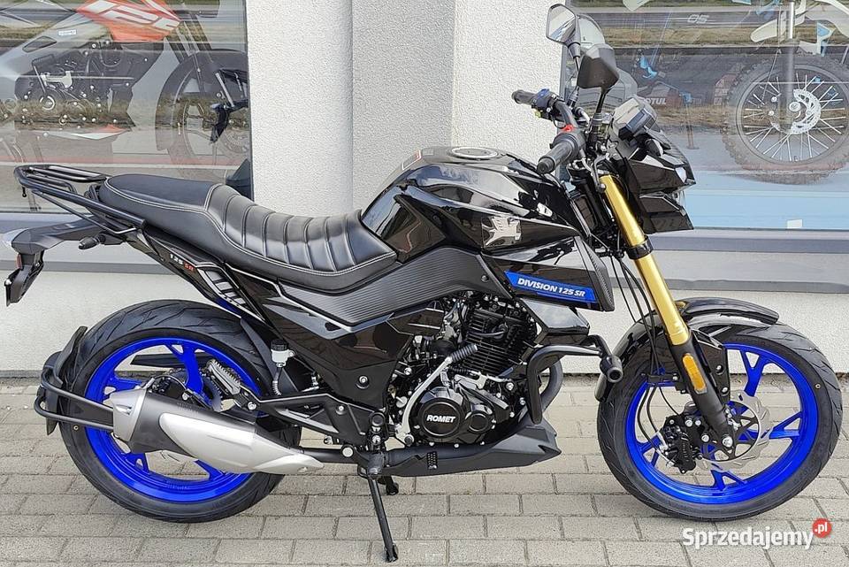 ROMET DIVISION 125 SR AIR EFI EURO 5 NOWOŚĆ 2025 bezwypadkowy Bielsko-Biała sprzedam