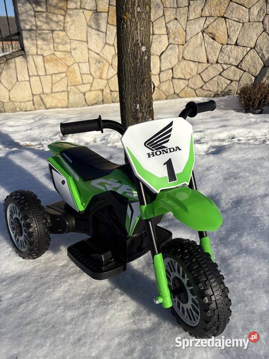 Cross dziecięcy na akumulator Honda CRF 450R 6V Luboszyce