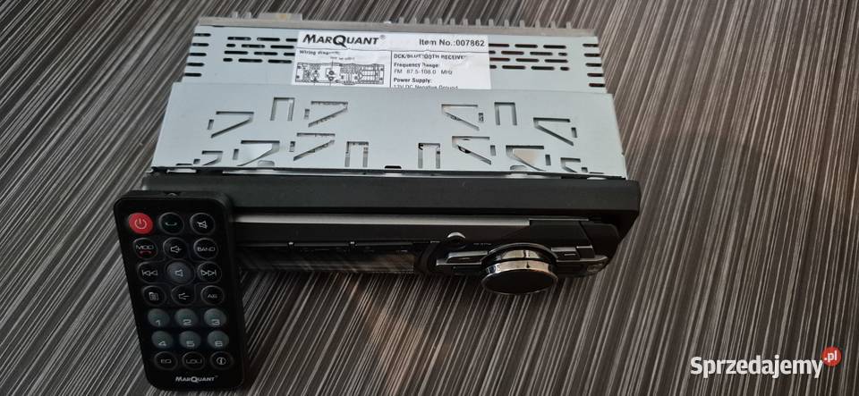 Radio samochodowe CD z pilotem Szczecin