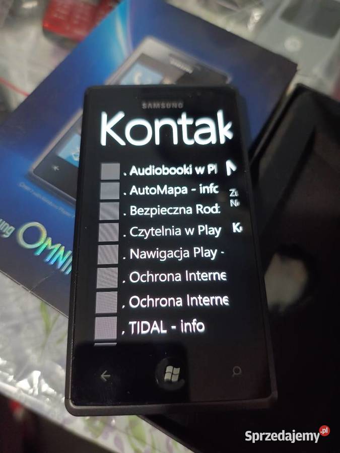 Samsung Omnia GT8700 Legnica