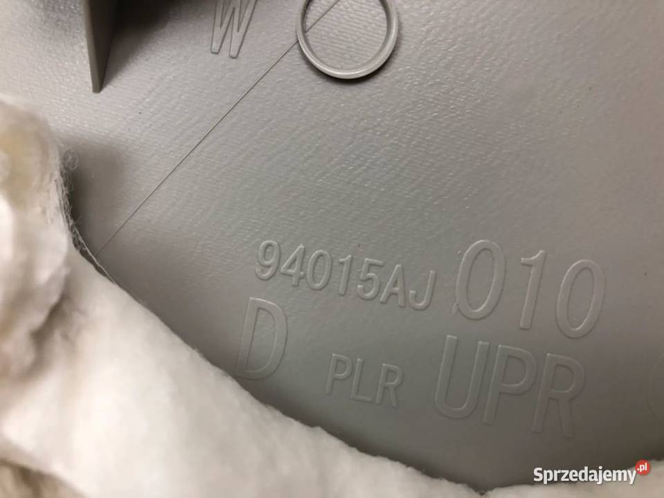 SUBARU OUTBACK IV 2010R OSŁONA SŁUPKA GÓRNA TYŁ osobowe świętokrzyskie Skarżysko-Kamienna