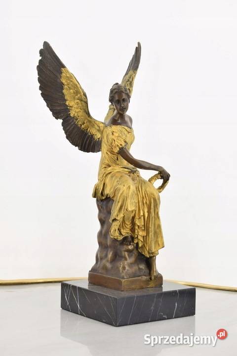Anielica Victoria Figura Rzeźba z Brązu Kraków