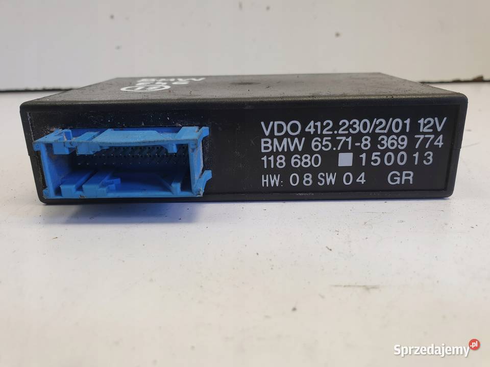 BMW E46 STEROWNIK TEMPOMATU Moduł 8369774 Chełm