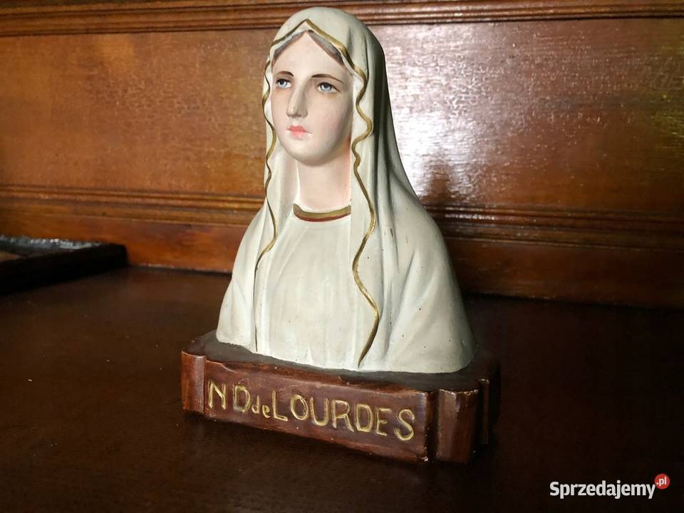 figurka gipsowa MARYJA Z Lourdes łódzkie Łowicz