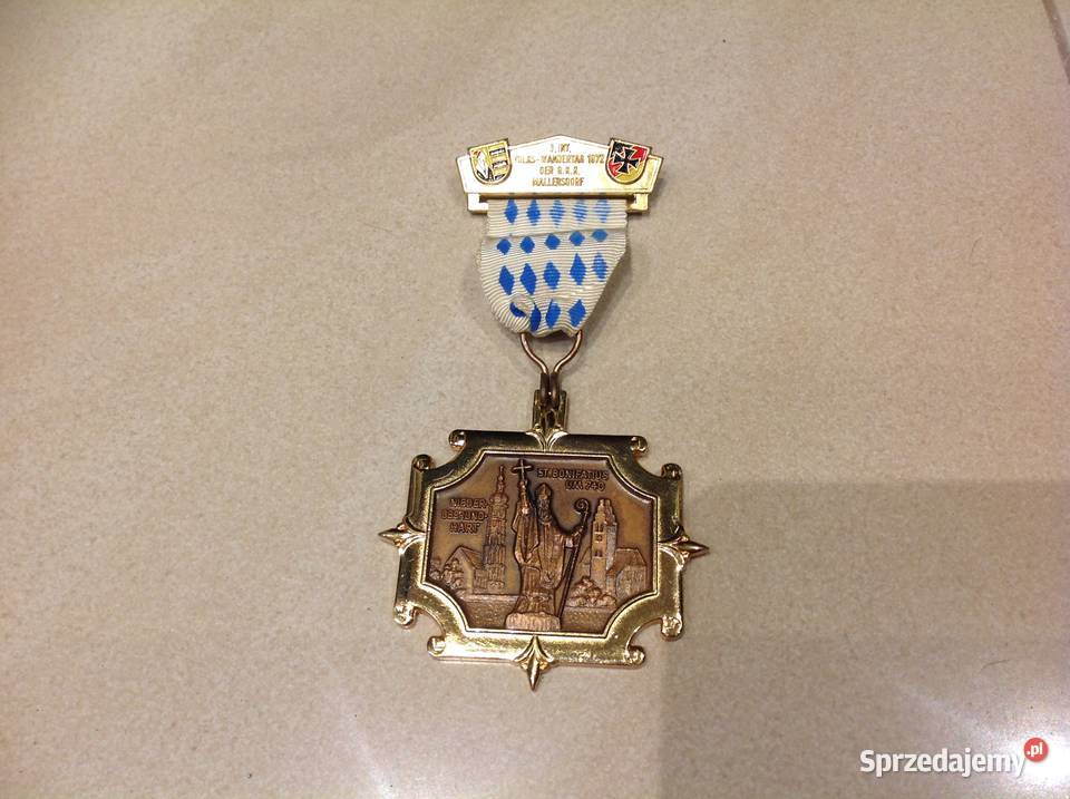 Stary Medal Odznaczenie niemcy 1972 Nowa Sól sprzedam