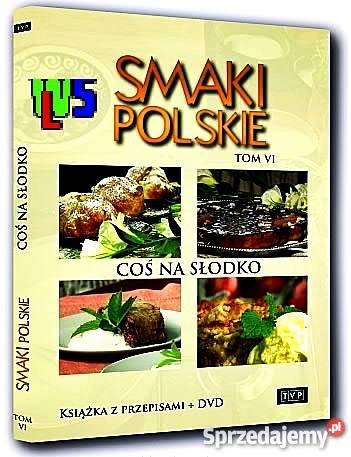 SMAKI POLSKIE COŚ NA SŁODKO DVDKSIĄŻKA sprzedam