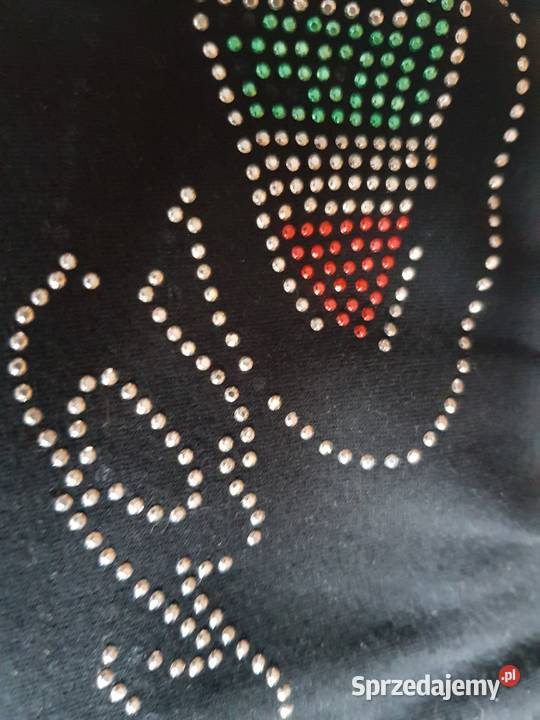 Italy włoska koszulka top tshirt bluzka zdobiona świętokrzyskie Kielce