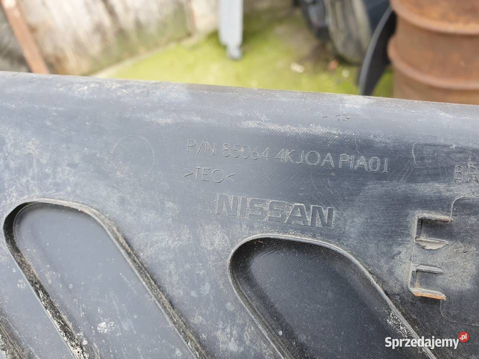 NISSAN NAVARA NP300 LISTWA NAKŁADKA ZDERZAKA TYŁ Międzychód
