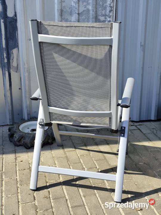 Aluminiowy Fotel Ogrodowy Wielopozycyjny Monza łódzkie