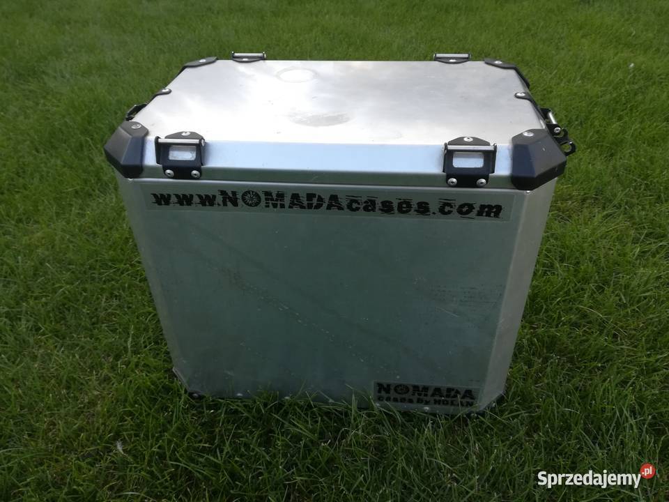 Kufer boczny aluminiowy Nomada Stawiszyn sprzedam
