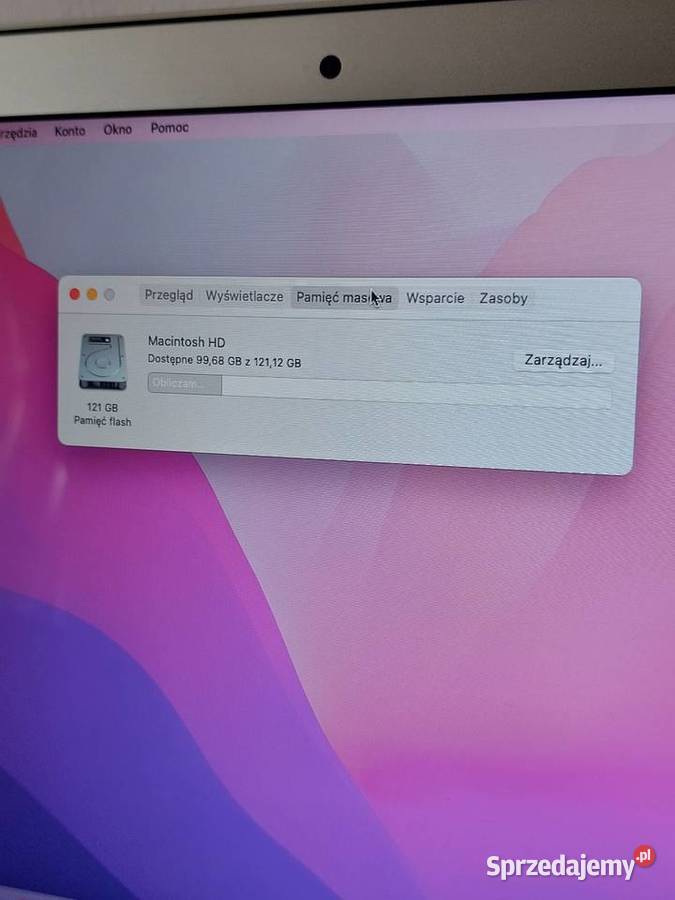 MacBook Air 13 2015 8GB RAM 128GB Idealny Stan Warszawa