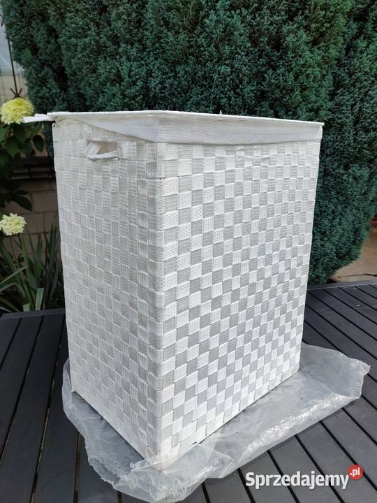 Kosz na pranie YOUDENOVA biały składany Pozostałe Warszawa