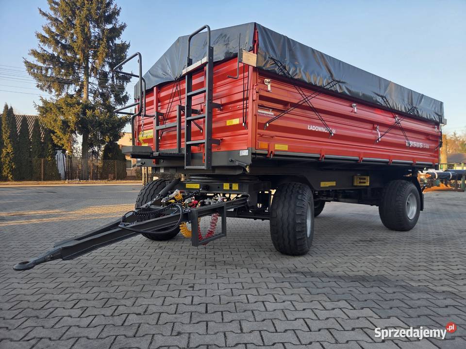 Przyczepa URSUS D606 6T Plandeka stelaż 107 m 10 nieuszkodzony