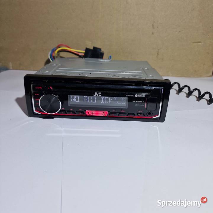 Radio samochodowe JVC KDR794BT Bluetooth Aux USB Dzierzby Szlacheckie sprzedam