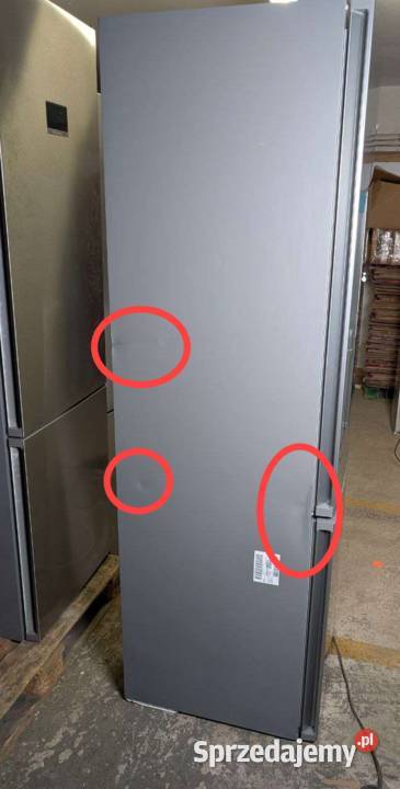 Lodówka BOSCH KGN392LDF No Frost 203 Stal