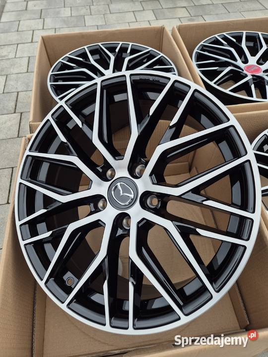Felgi 18 5x1143 Mazda 3 6 CX5 CX7 MX5 Nowe TPMS śląskie Żory