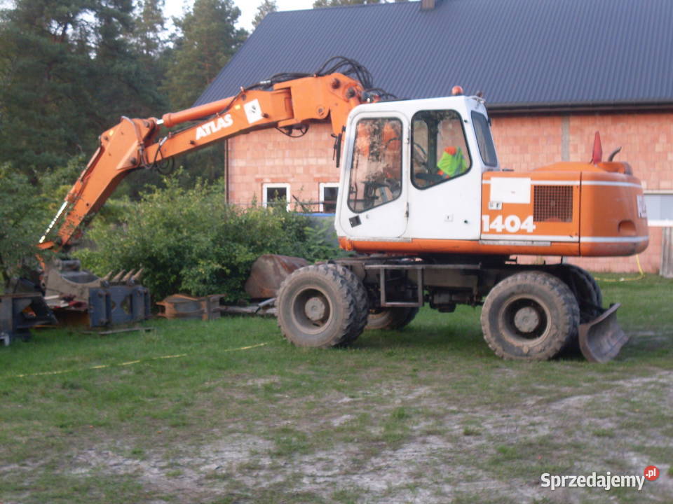 Koparka Kołowa Atlas 1404 Koła Markowicze