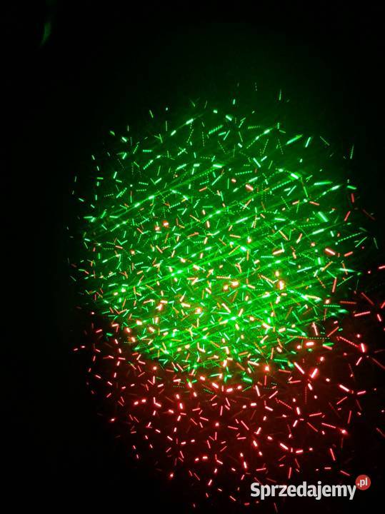 Laser na imprezę dyskotekę dj kolorki mini laser Lublin